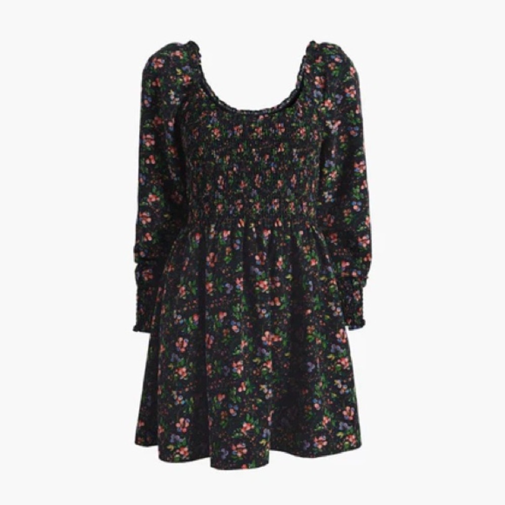 Hill House - Norah Nap Dress in Multi Berry Crepe